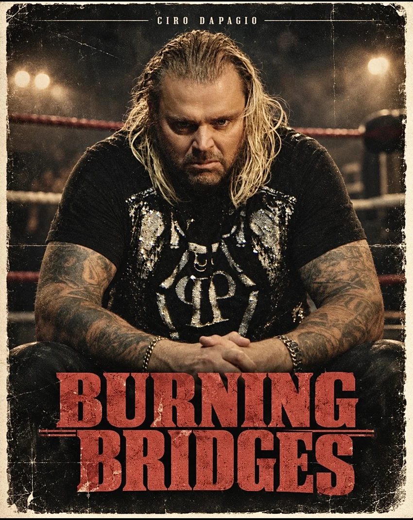Burning Bridges poster featuring Ciro Dapagio