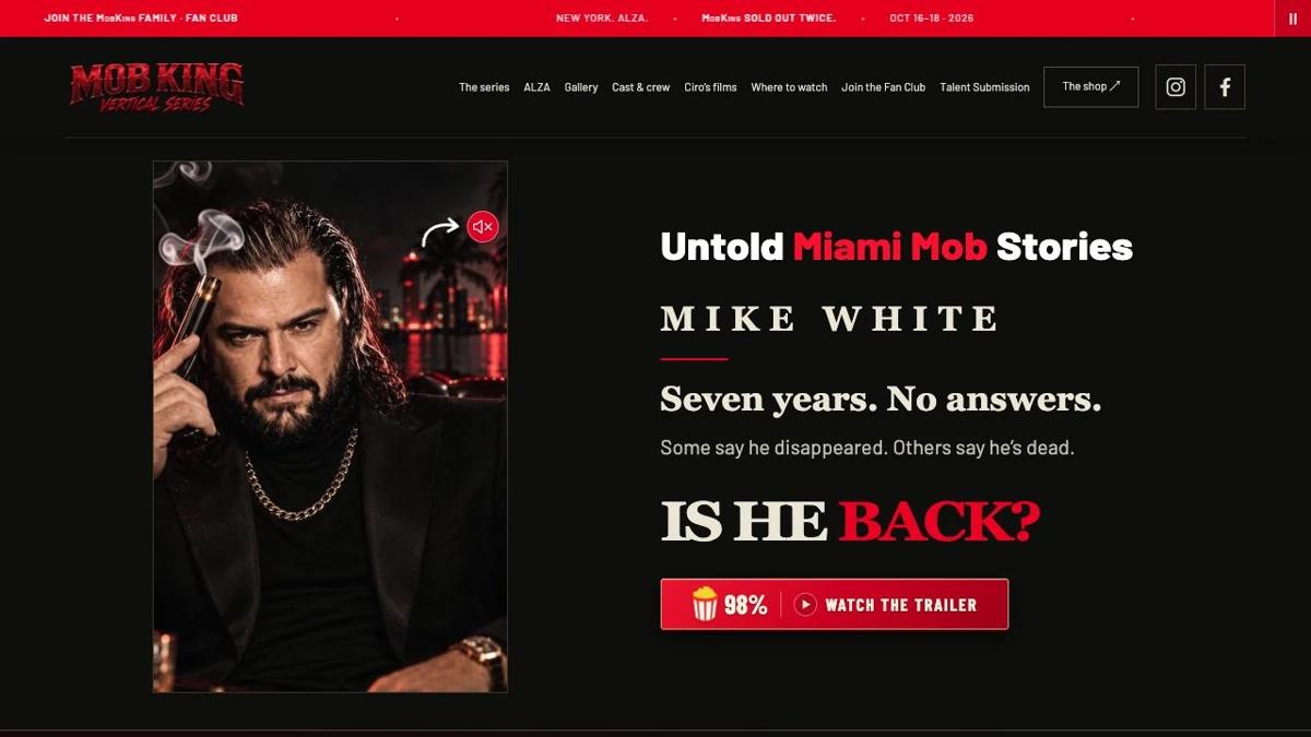 MobKing homepage screenshot