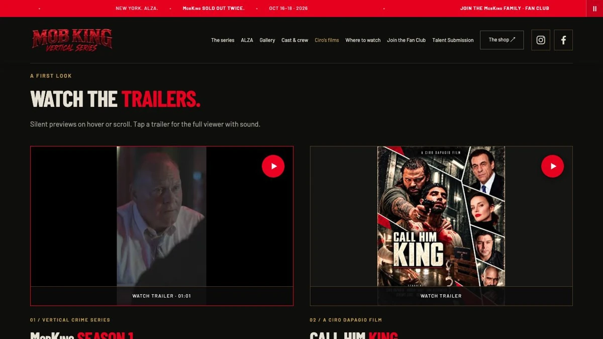 MobKing trailer library screenshot