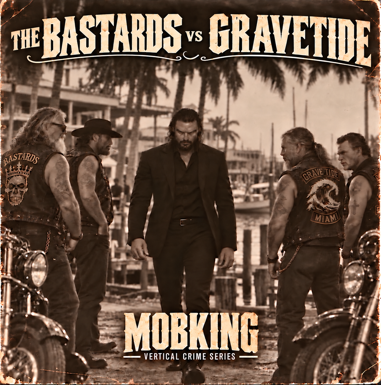 THE BASTARDS vs GRAVETIDE — MobKing artwork